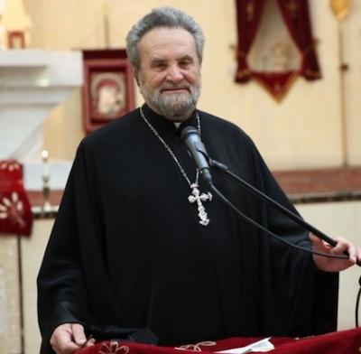 Fr John S Bakas Preaching